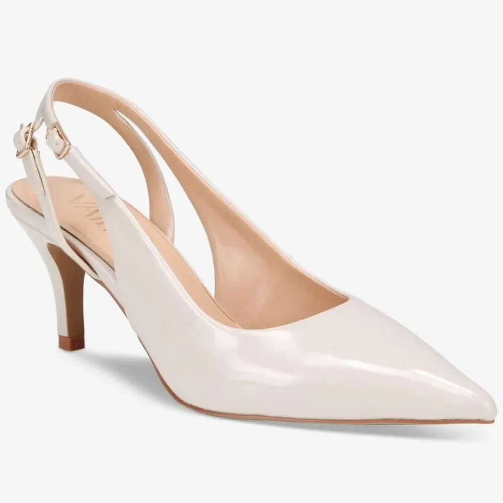Unbranded Women's Cream and White Courts
